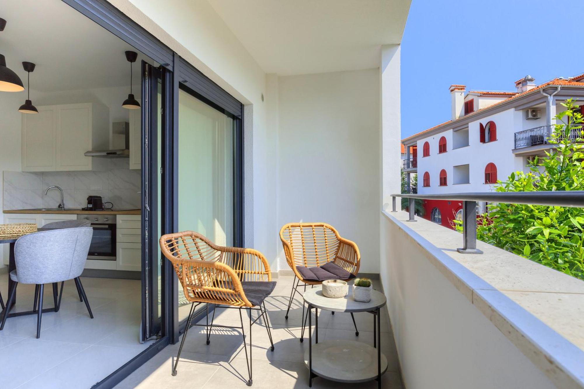 Apartments La Scogliera ロヴィニ 部屋 写真